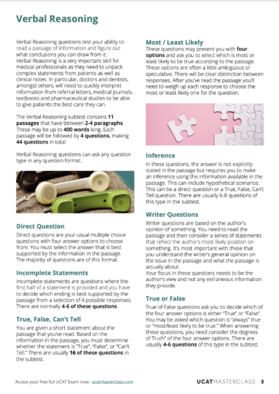 matrix education ucat ultimate cheatsheet guide